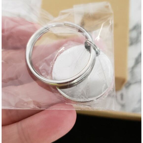 L Parkin "For Fox Sake" Keychain, Stainless Steel, Funny Gift NIB - Picture 5 of 8